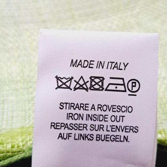 VDP Women's Italian Straw Silk Summer Beach Green Hat - Picture 10 of 15